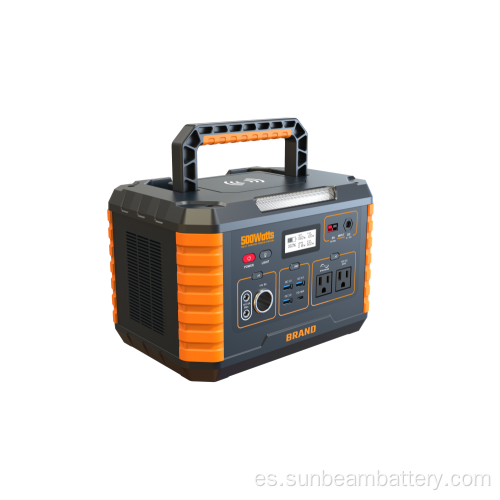 Generador portátil de 500W para acampar